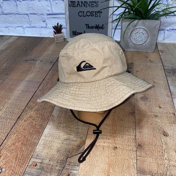 Quiksilver Bushmaster Hat Khaki Size OSFM - Picture 2 of 8